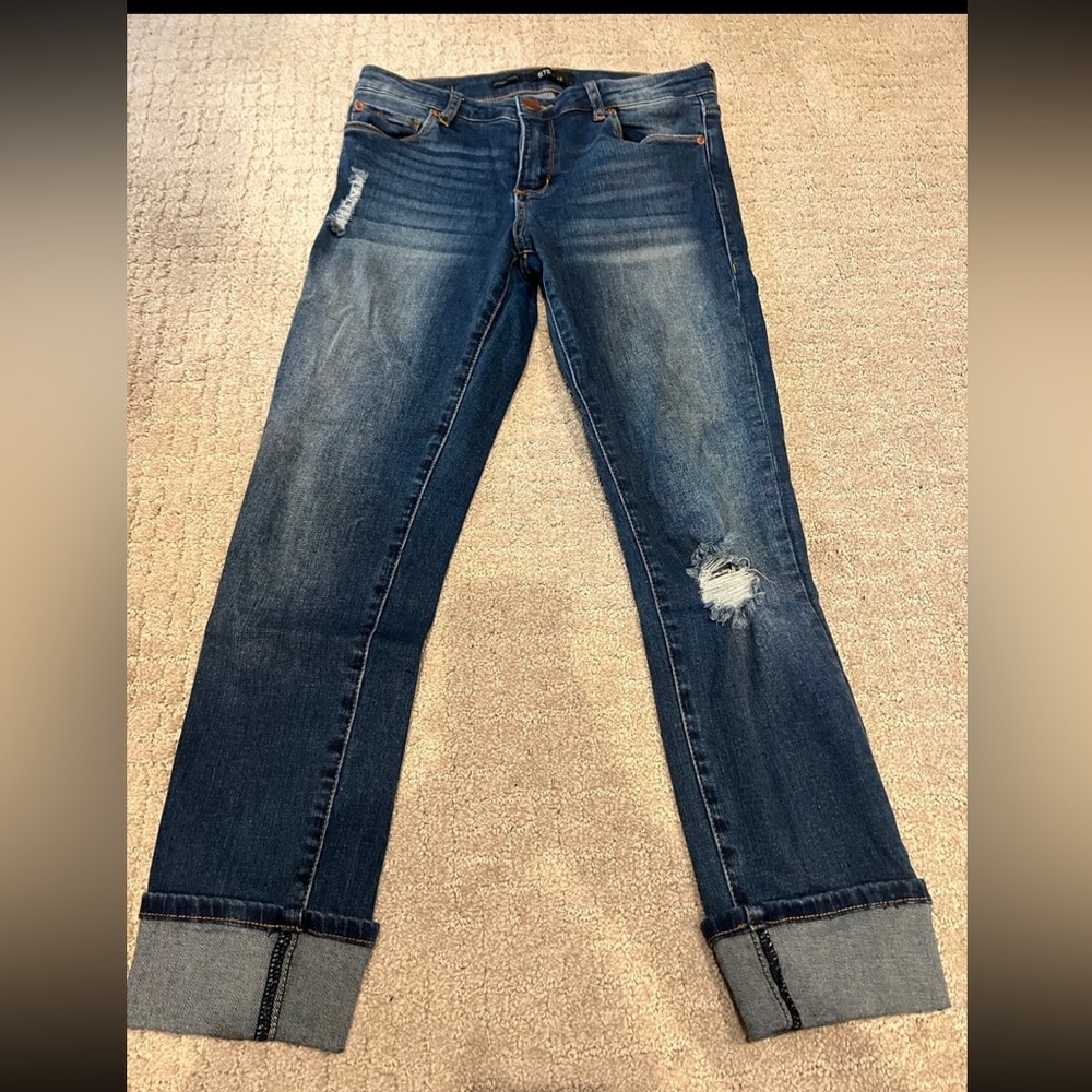 Sts dark blue capri